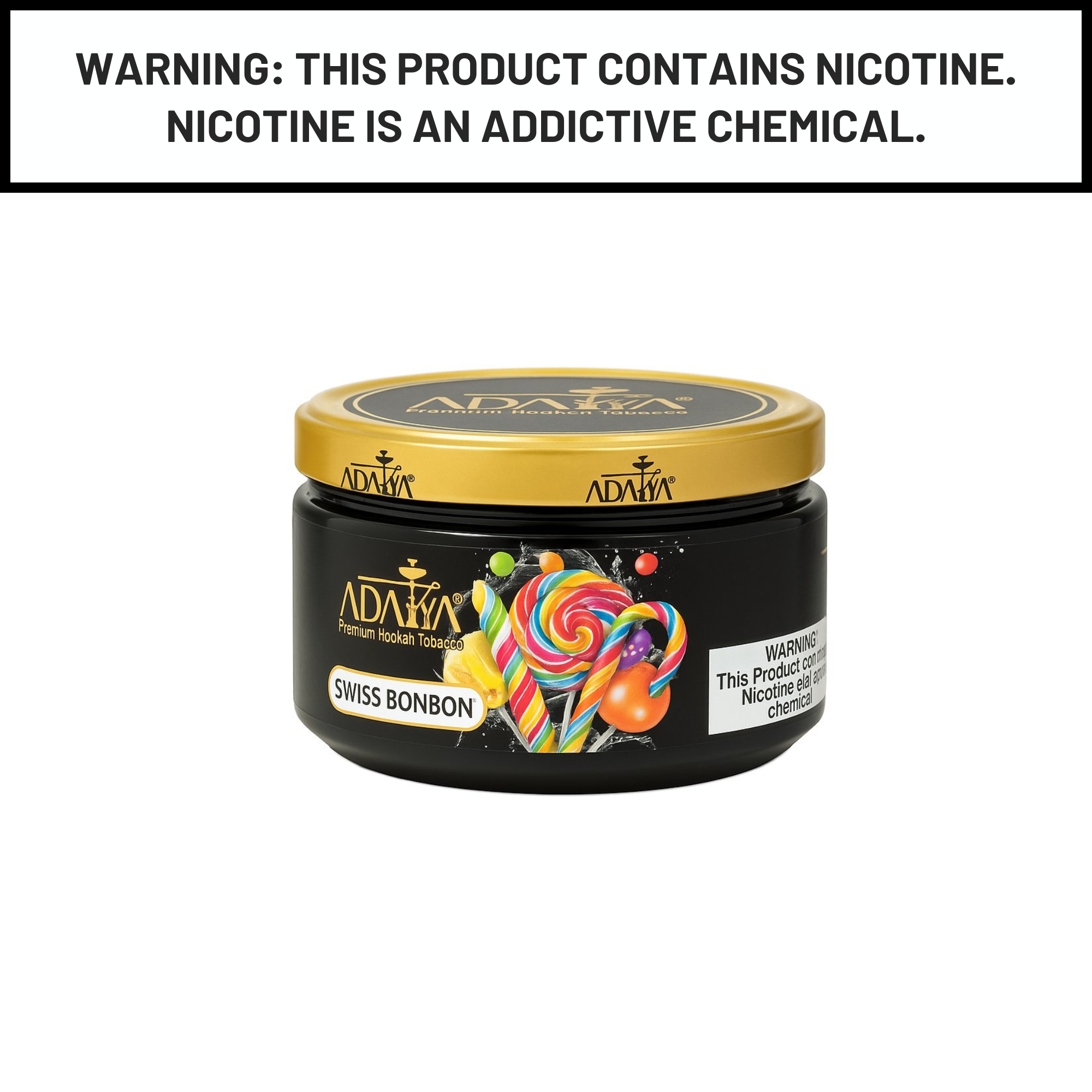Adalya 250g Swiss Bonbon Shisha Hookah Tobacco Flavors