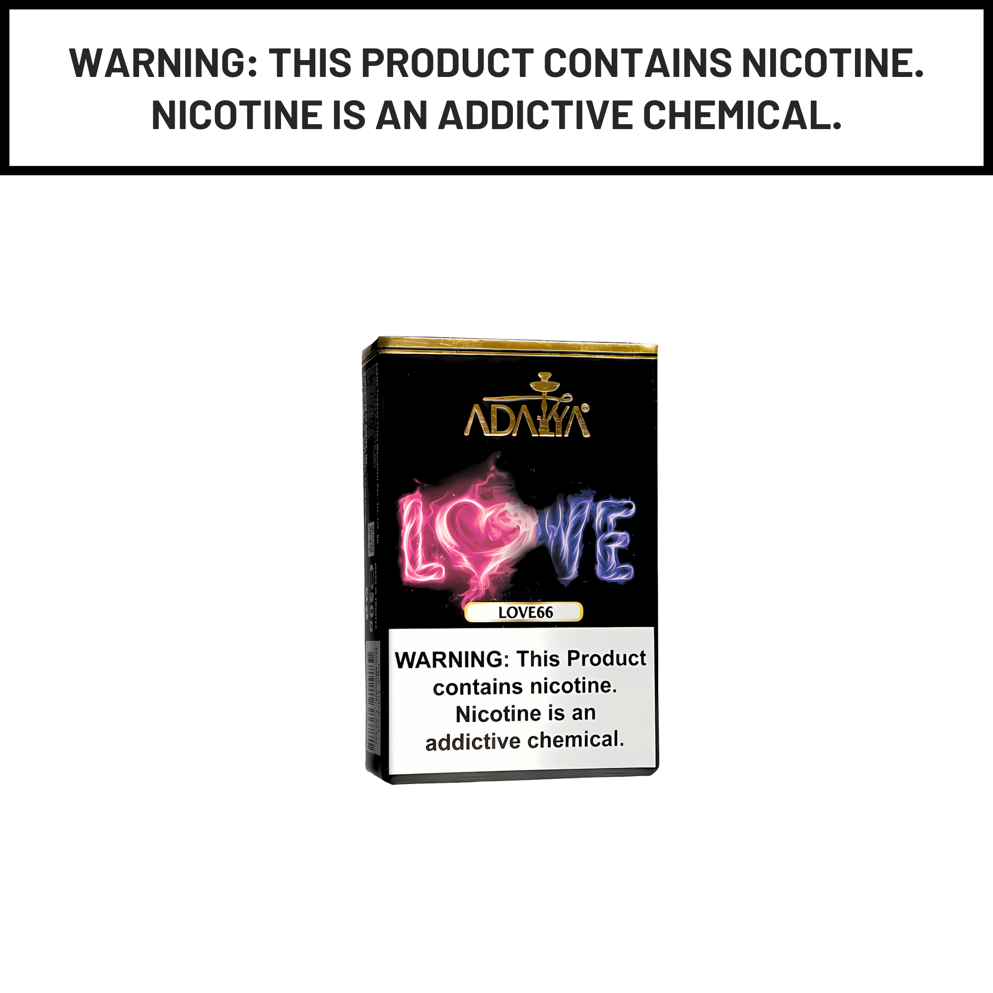 Adalya 50g Love 66 Shisha Hookah Tobacco Flavors