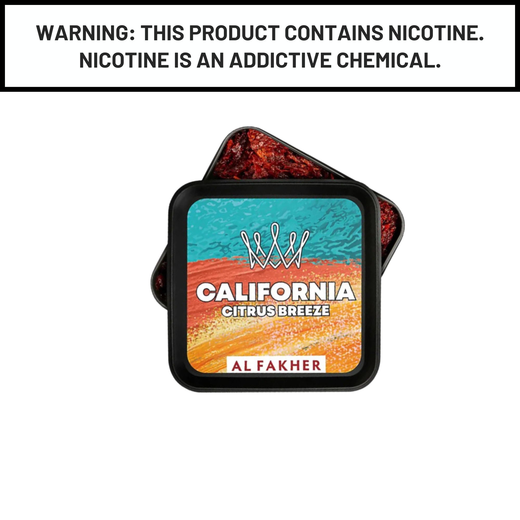 Al Fakher 250g California Shisha Hookah Tobacco Flavors