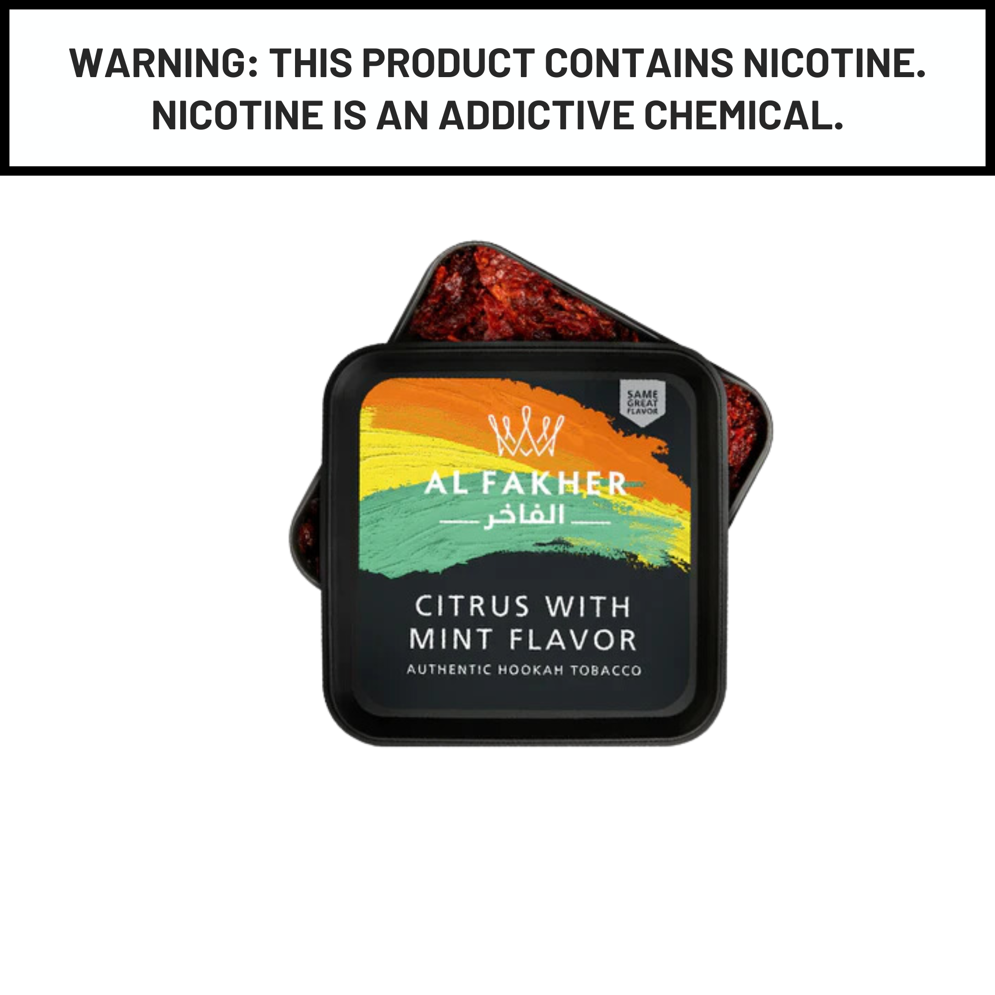 Al Fakher 250g Citrus Mint Shisha Hookah Tobacco Flavors