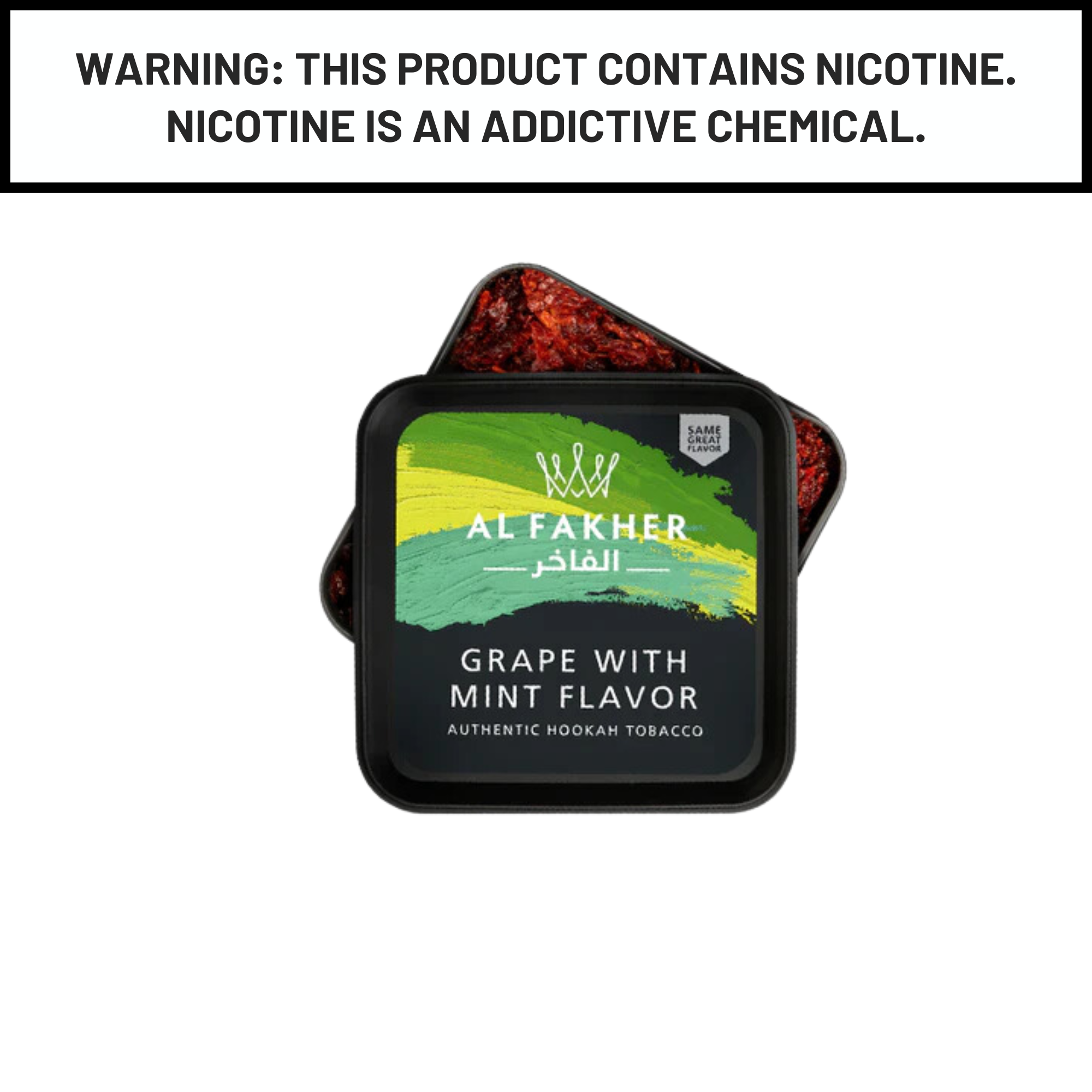 Al Fakher 250g Grape Mint Shisha Hookah Tobacco Flavors