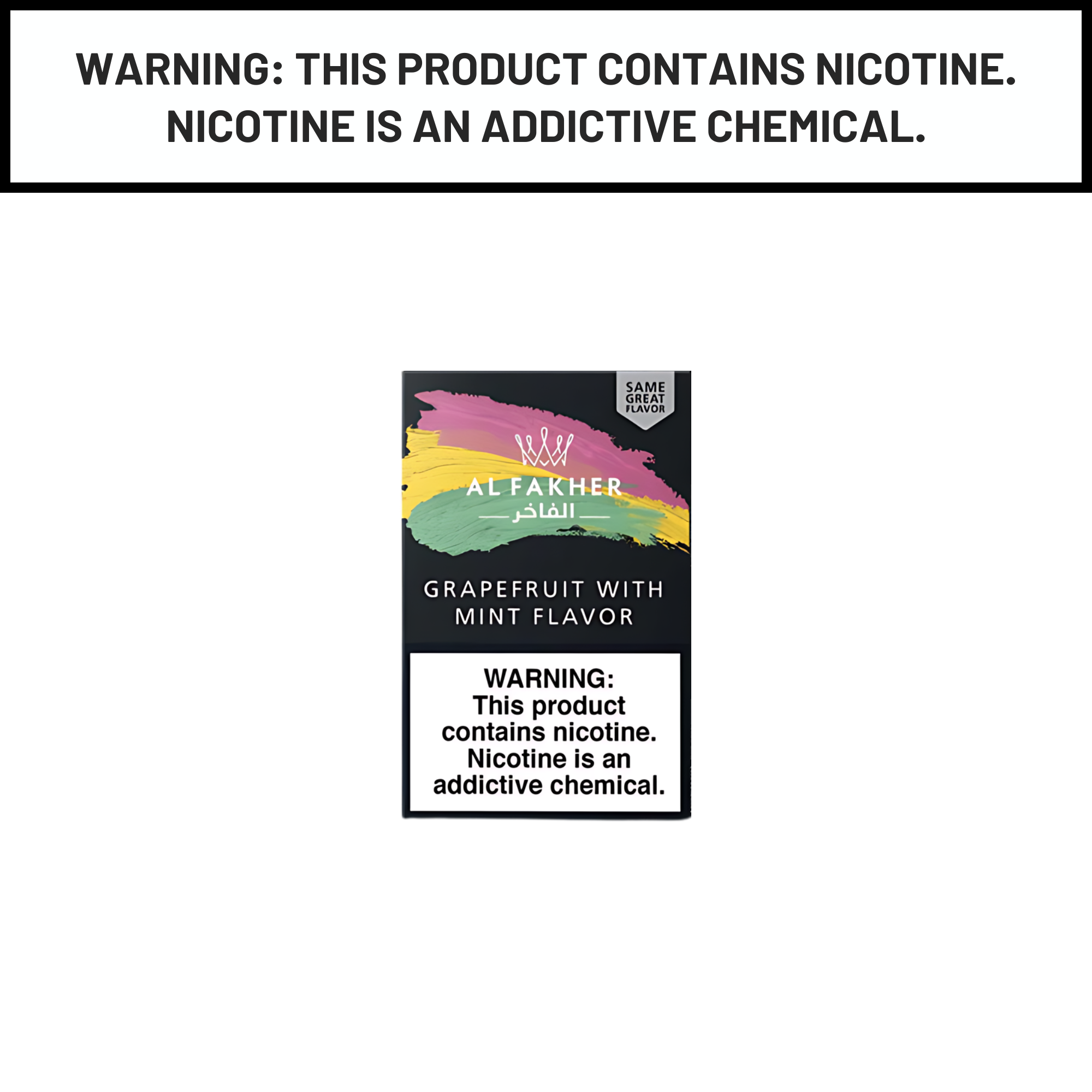 Al Fakher 50g Grapefruit Mint Shisha Hookah Tobacco Flavors