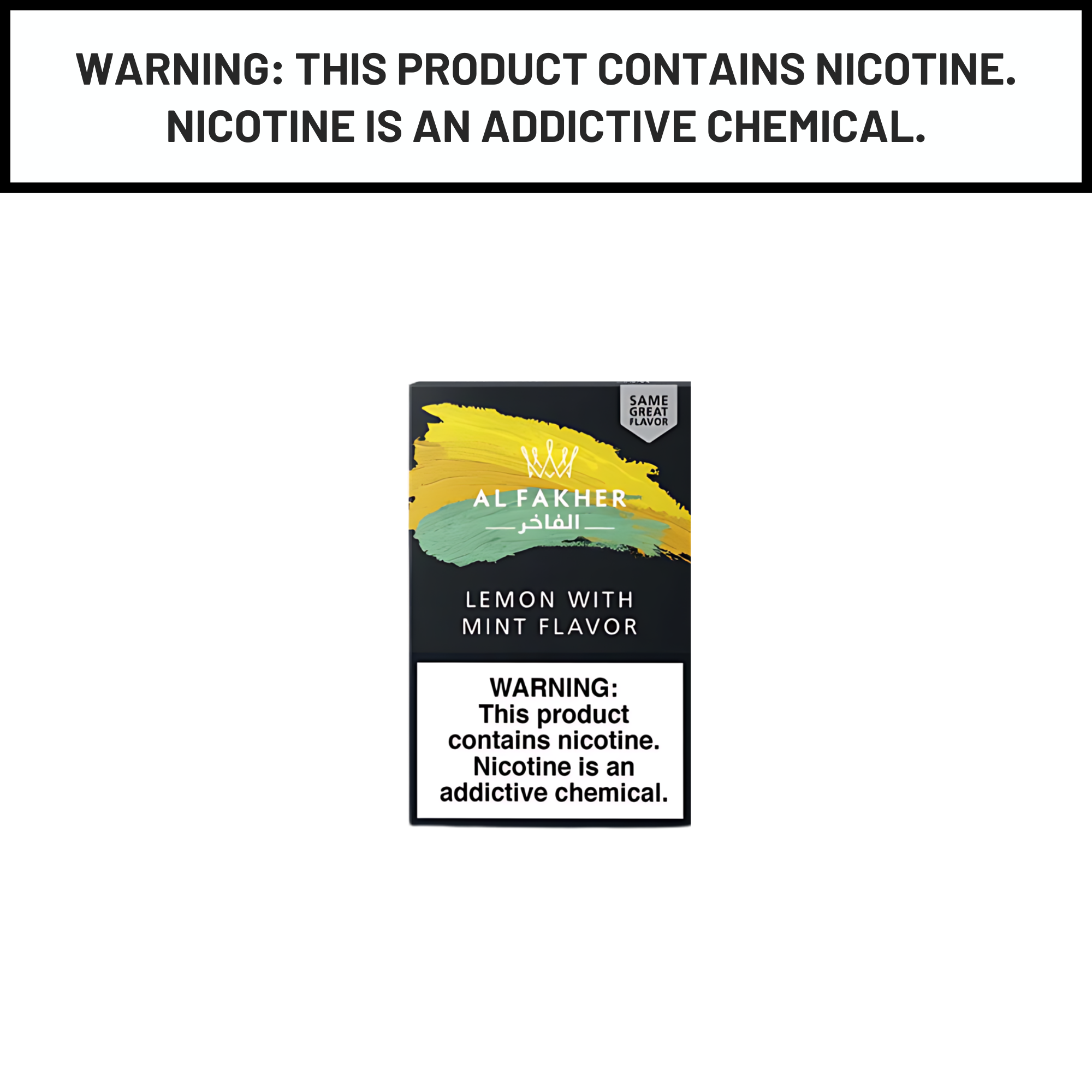 Al Fakher 50g Lemon Mint Shisha Hookah Tobacco Flavors