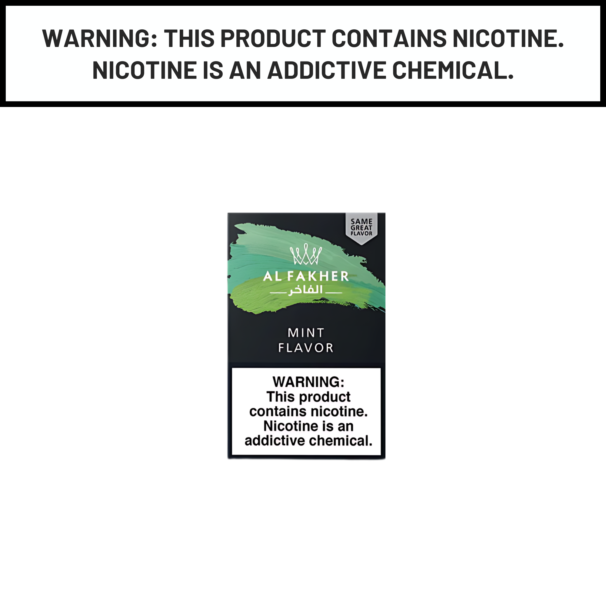 Al Fakher 50g Mint Shisha Hookah Tobacco Flavors