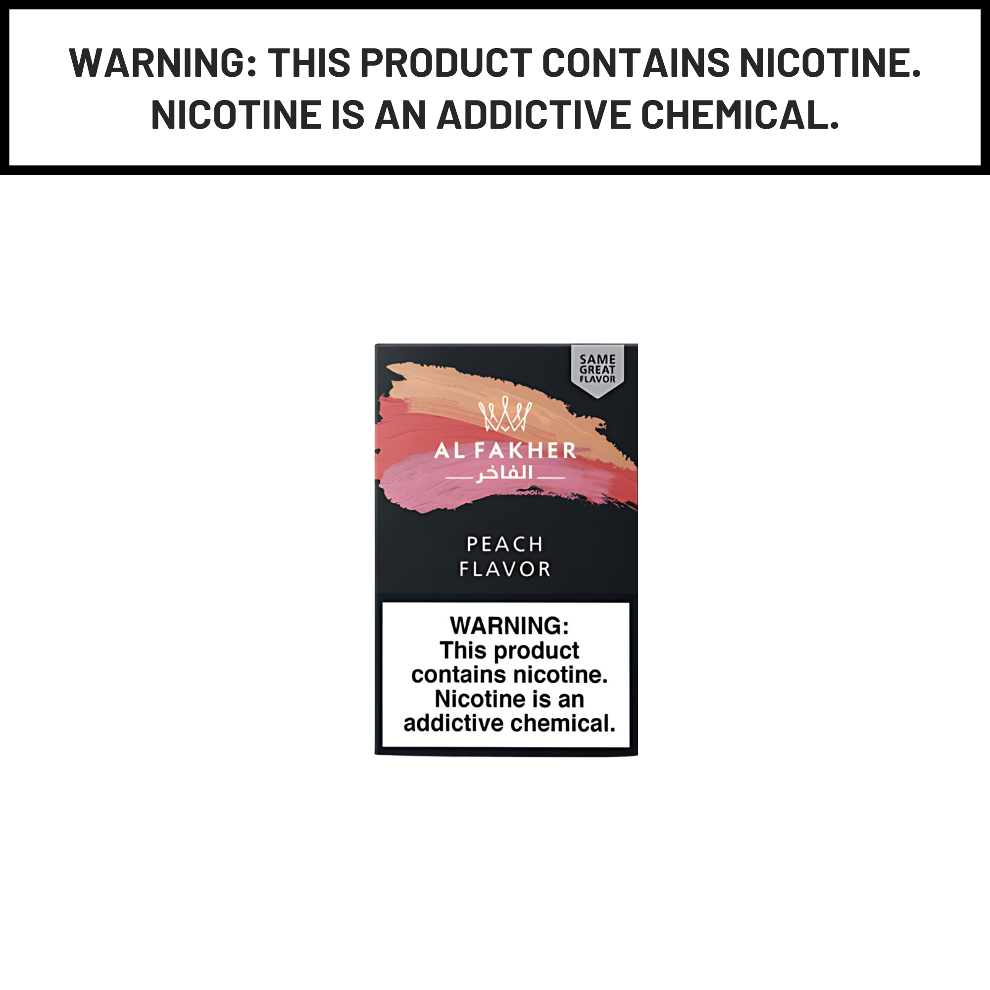 Al Fakher 50g Peach Shisha Hookah Tobacco Flavors