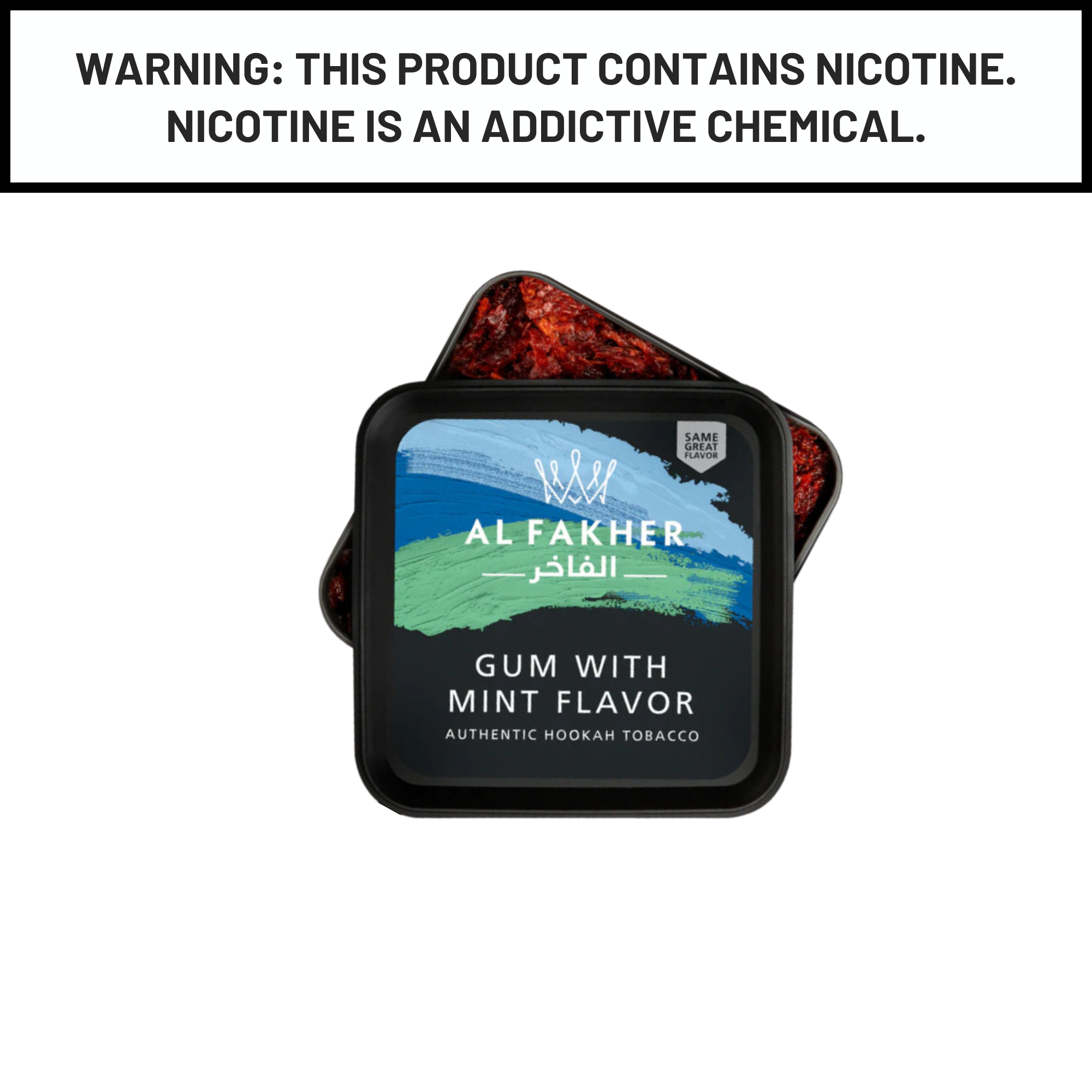 Al Fakher Gum Mint Hookah Tobacco 250g