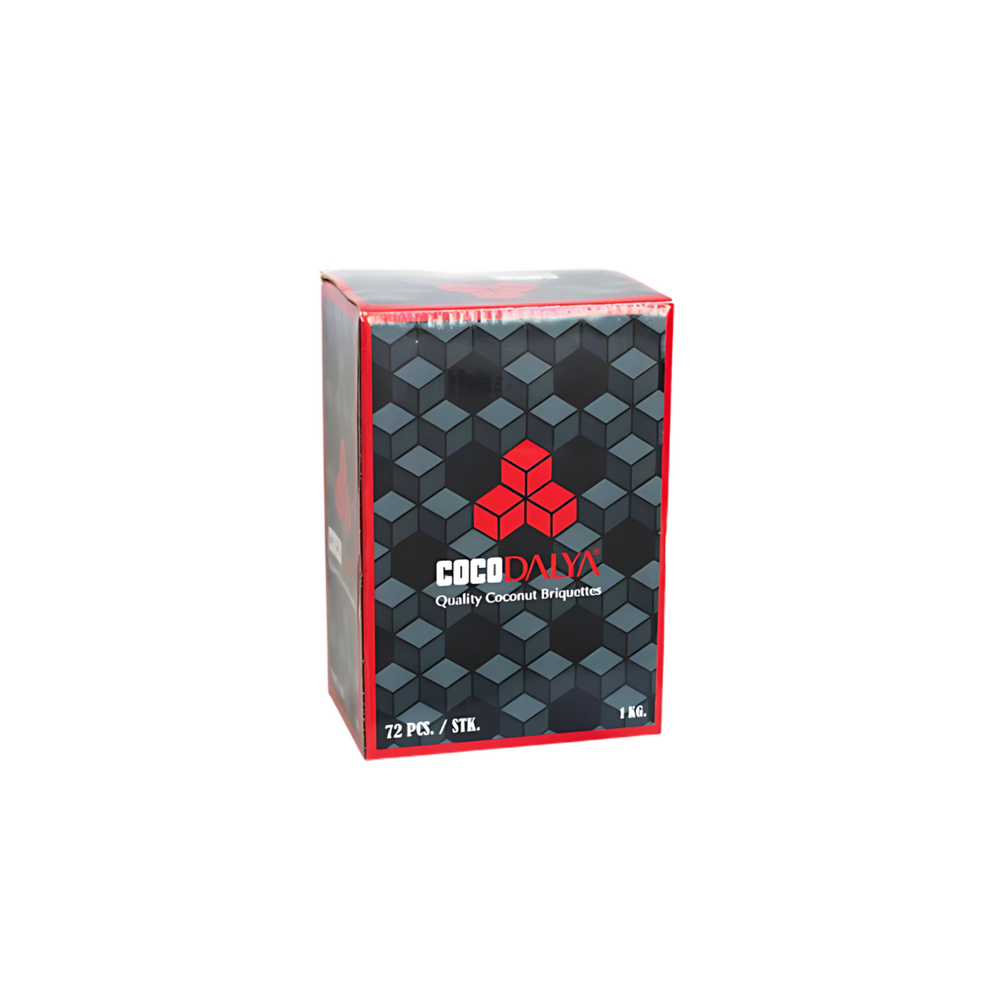 Cocodalya Coconut Coals 72 Cubes