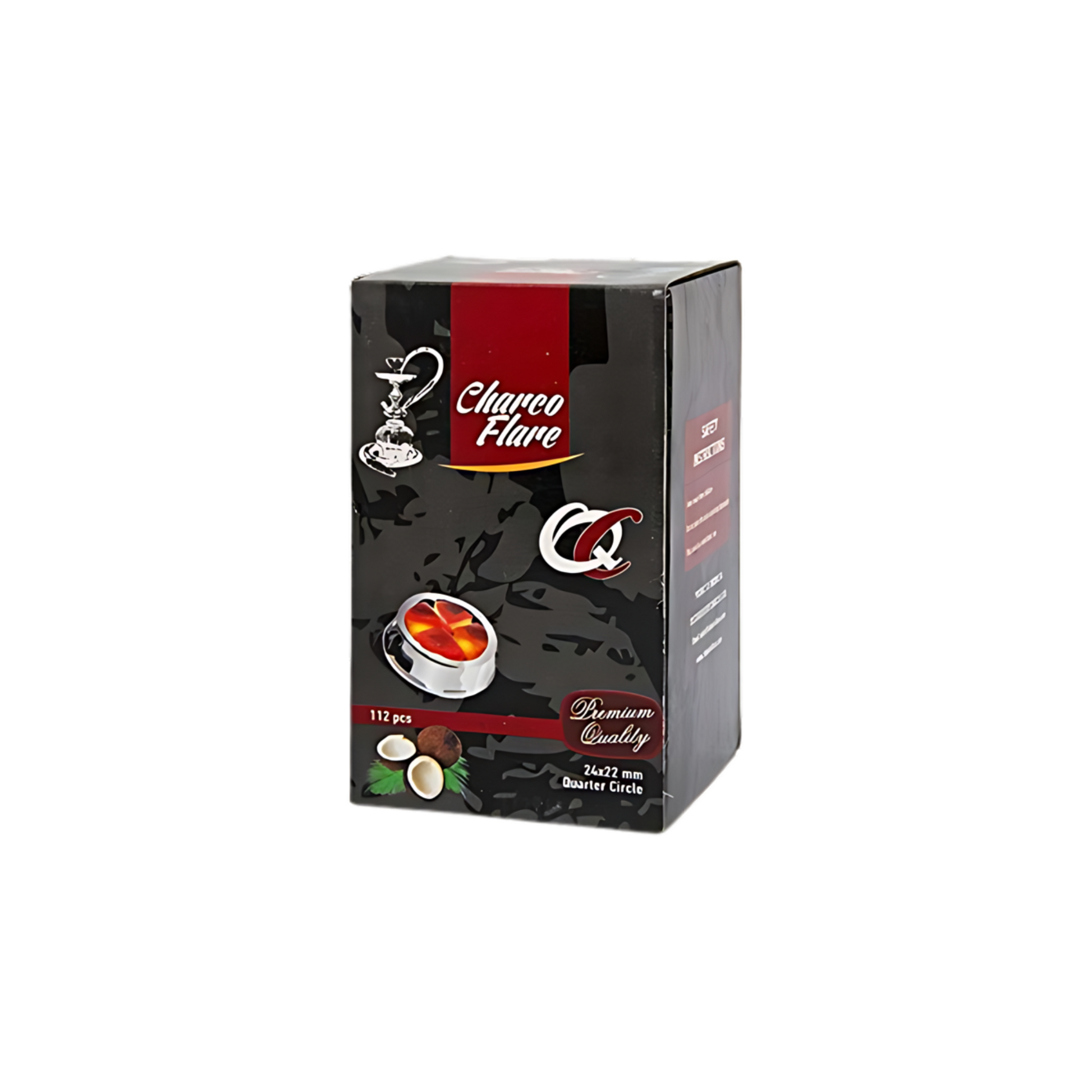 Charco Flare Hookah Coconut Coals - Hookah Paradise