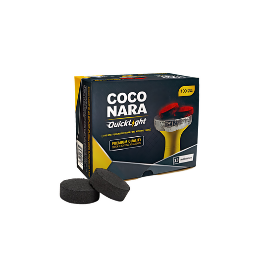 Coconara Quick Light 33mm 100ct Coals