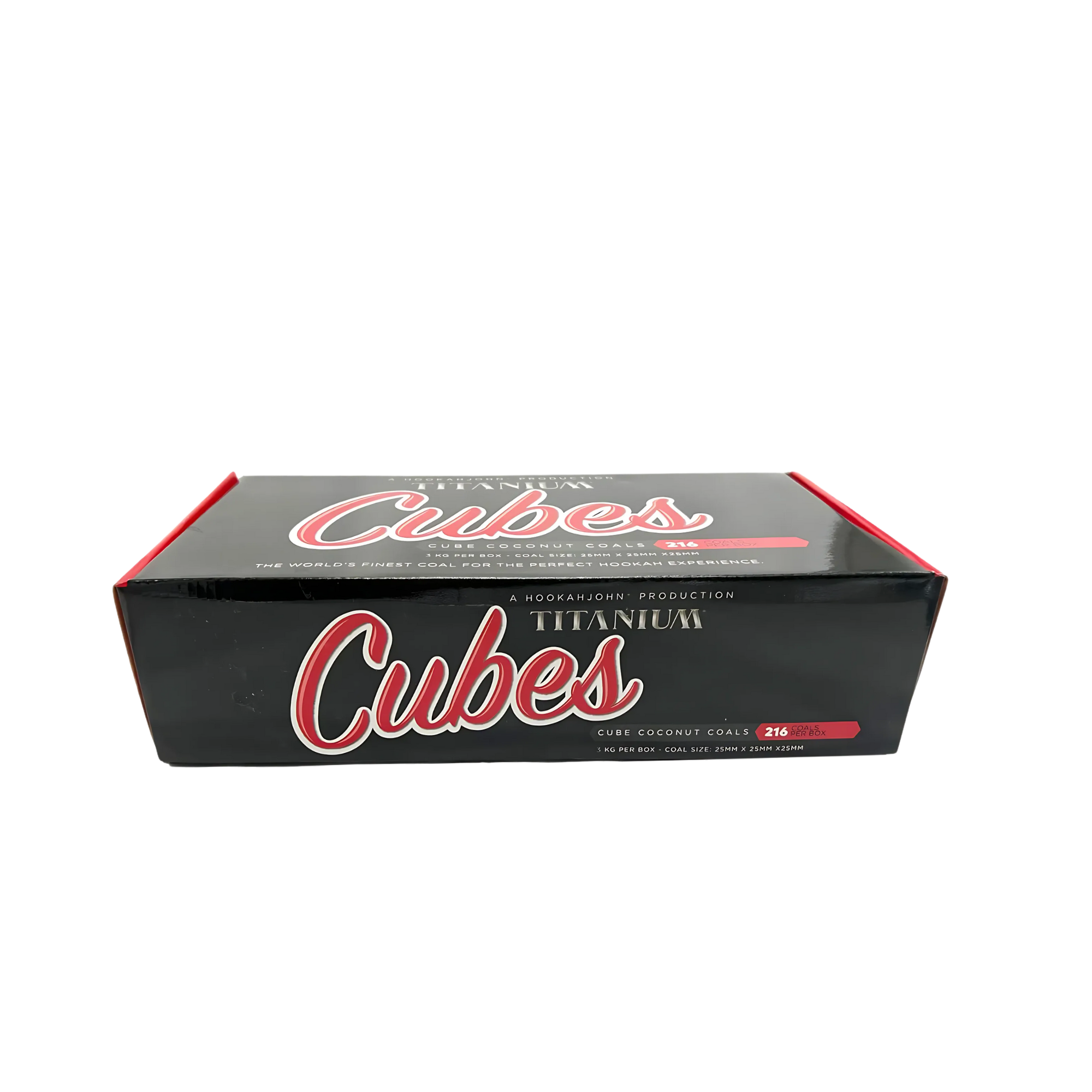 Titanium Coconut Coals | 216 CUBES