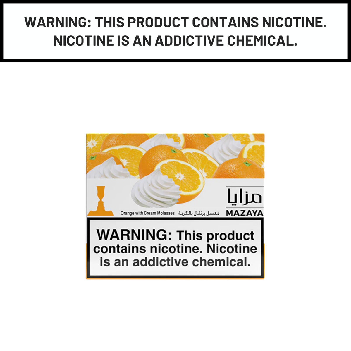 Mazaya Hookah Tobacco Orange Cream 250g