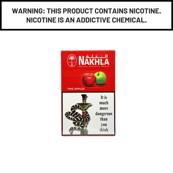 Nakhla Two Apple Hookah Tobacco