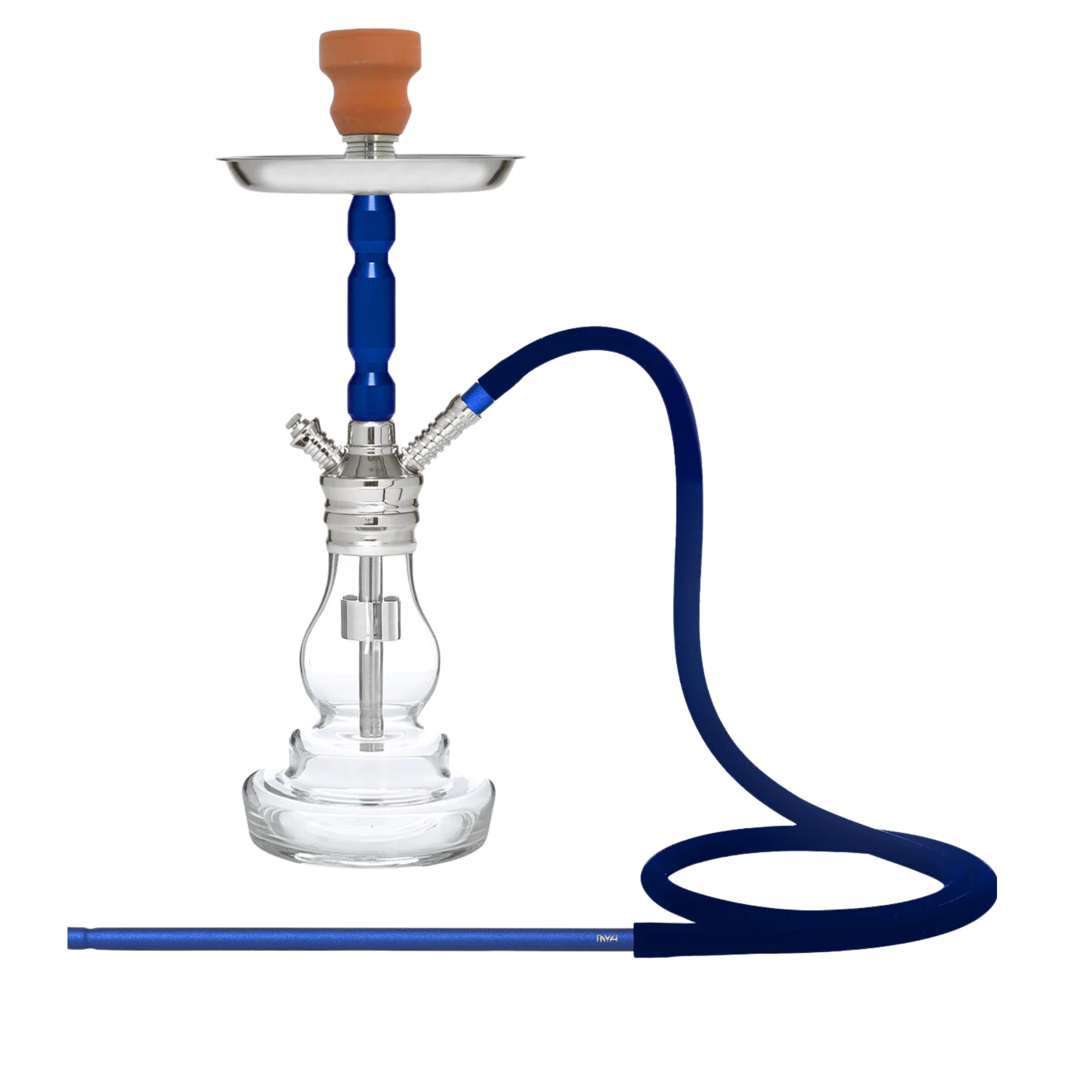 MYA Hookah Mini Robusto 125 Silver - Hookah Paradise