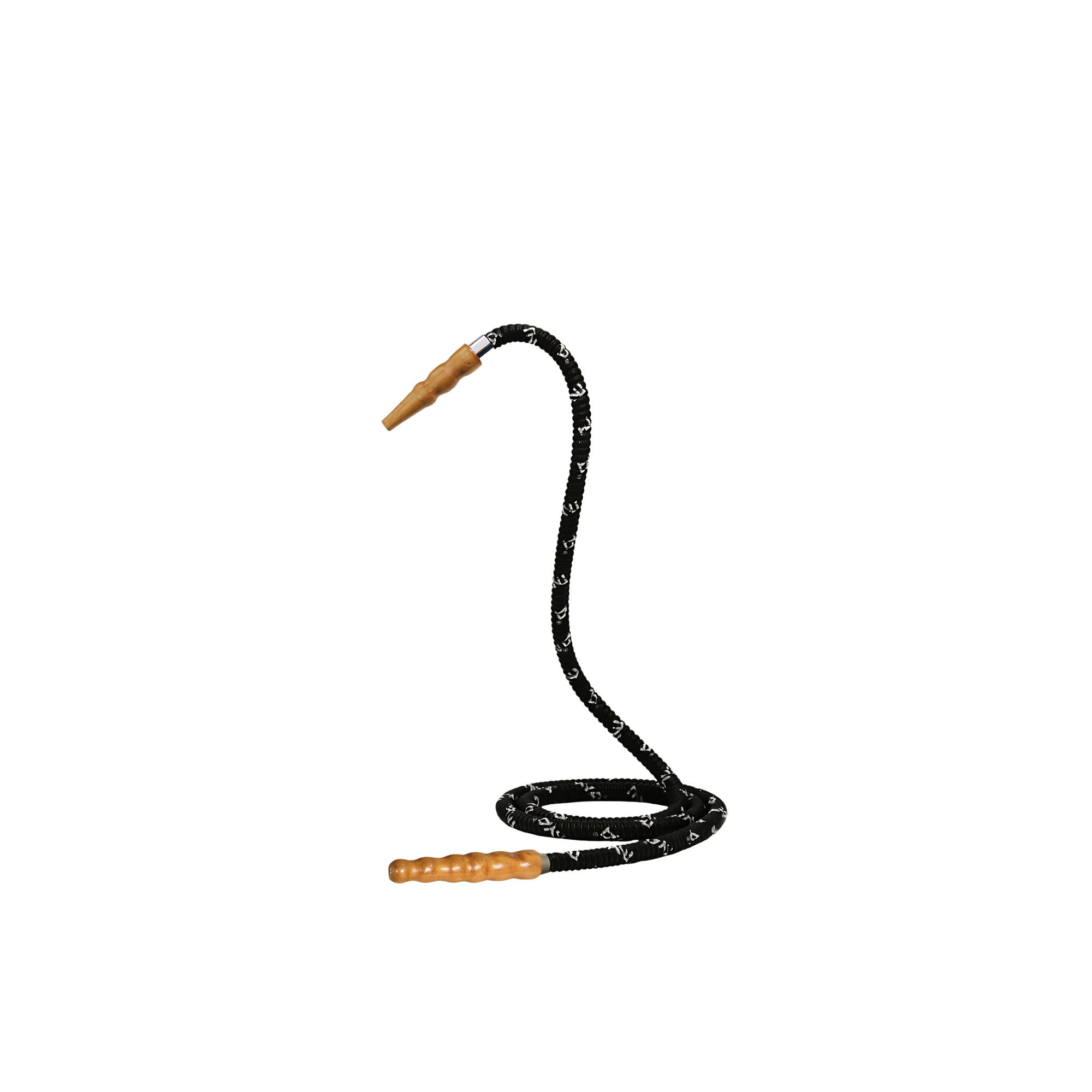 MYA Hookah Hose Wood Handle - Hookah Paradise